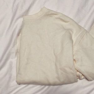 yellow american eagle crew neck